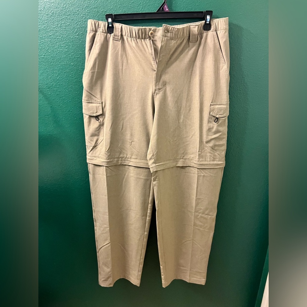 Reel Legends tan cargo pants XL